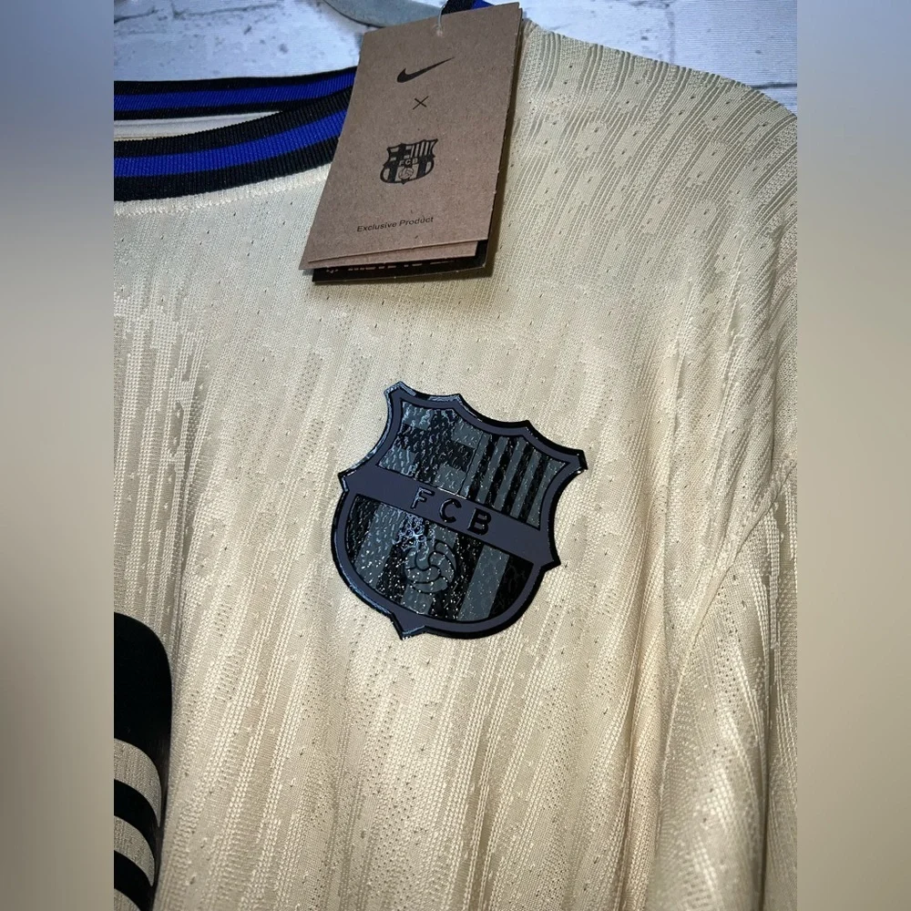 Nike Kobe Black Mamba Barcelona Lamine Yamal Soccer Jersey PLAYER VERSION NWT 🔥